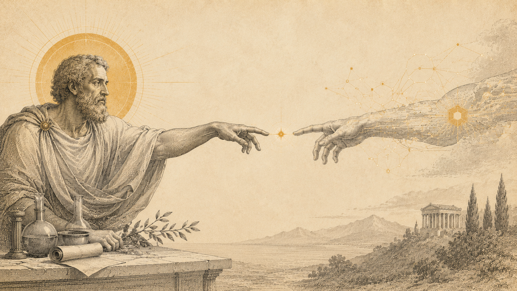 PLATE I · THE PHILOSOPHER